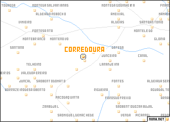 map of Corredoura