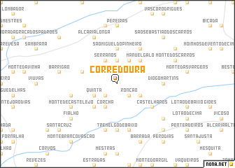 map of Corredoura