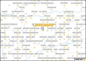 map of Corredoura