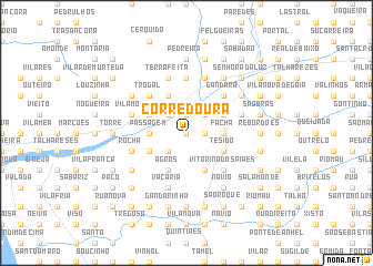 map of Corredoura