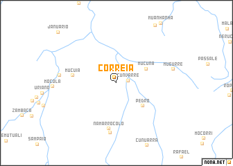 map of Correia
