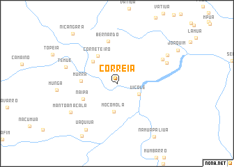 map of Correia