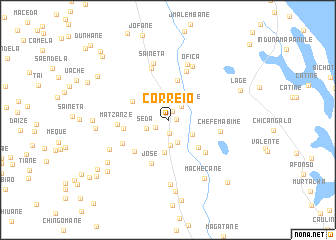 map of Correio