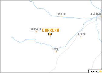 map of Correra