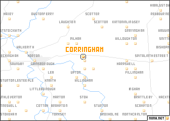map of Corringham