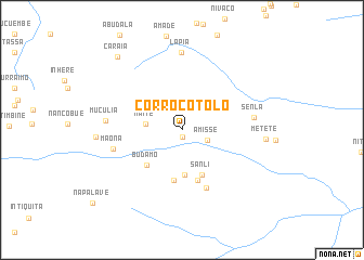 map of Corrocotolo