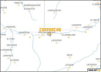 map of Corroncho