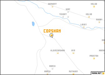 map of Corsham