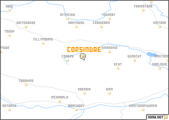 map of Corsindae