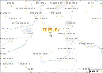 map of Corsley