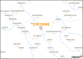 map of Corta Mão