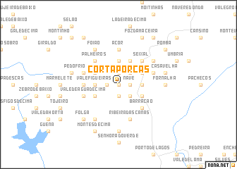 map of Corta Porcas