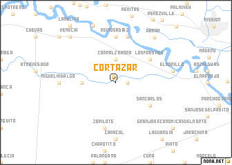 map of Cortazar