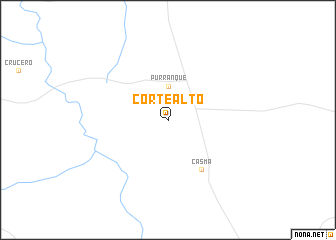 map of Corte Alto