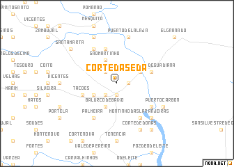 map of Corte da Seda