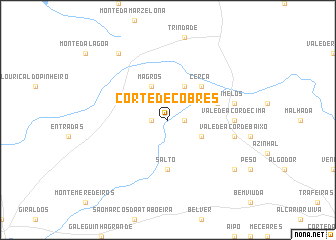 map of Corte de Cobres