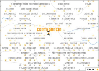 map of Corte Garcia