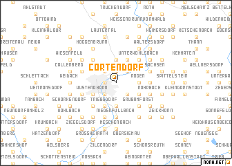 map of Cortendorf