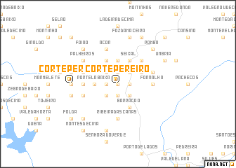 map of Corte Pereiro