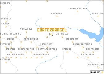 map of Corterrangel