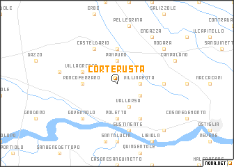 map of Corte Rusta