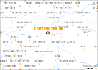 map of Cortes da Veiga