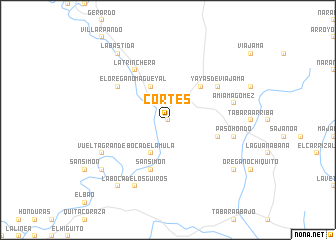 map of Cortés