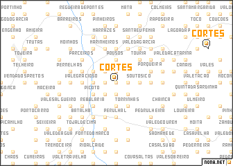 map of Cortes