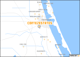 map of Cortez Estates