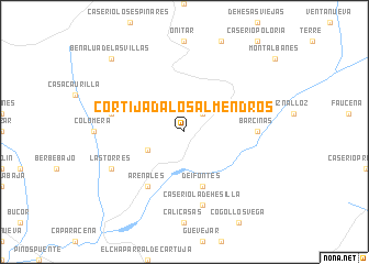 map of Cortijada Los Almendros