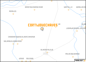 map of Cortijo de Chaves