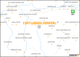 map of Cortijo de El Romeral