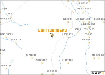 map of Cortijo Nuevo