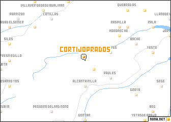 map of Cortijo Prados