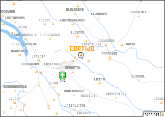 map of Cortijo