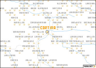 map of Cortina