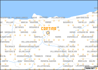 map of Cortina