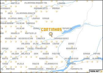 map of Cortinhas