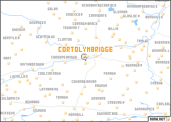 map of Cortolym Bridge