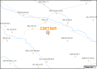 map of Cortown