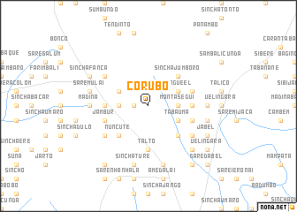 map of Corubò