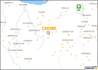 map of Corubo