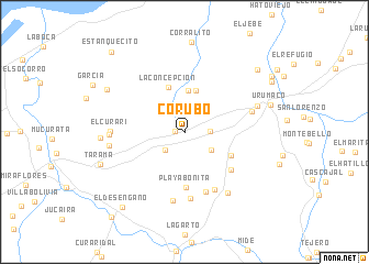 map of Corubo