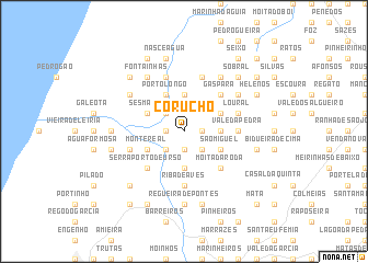 map of Corucho