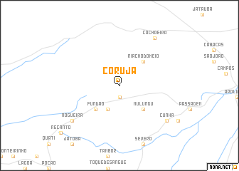 map of Coruja