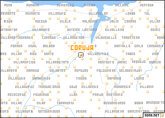 map of Coruja