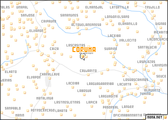 map of Coruma