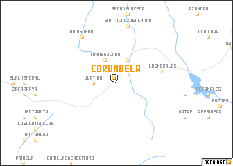 map of Corumbela
