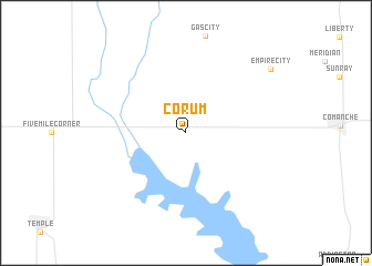 map of Corum