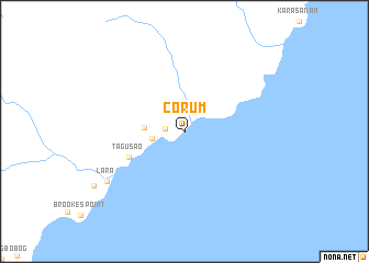 map of Corum